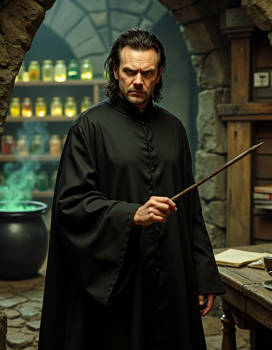 Joel McHale as Snape